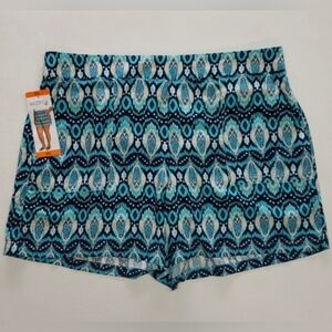 Wildfox Women's Relaxed Fit Pull-On Shorts Blue Size XXL